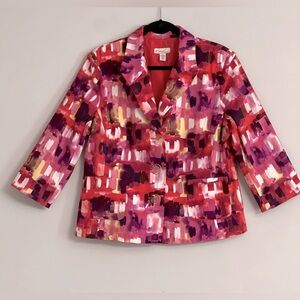 Kim Rogers Multicolor Blazer